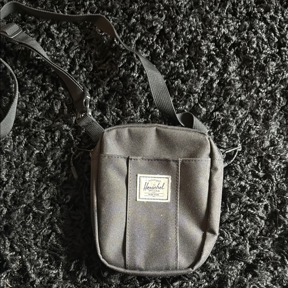 Herschel Supply Black Crossbody Bag